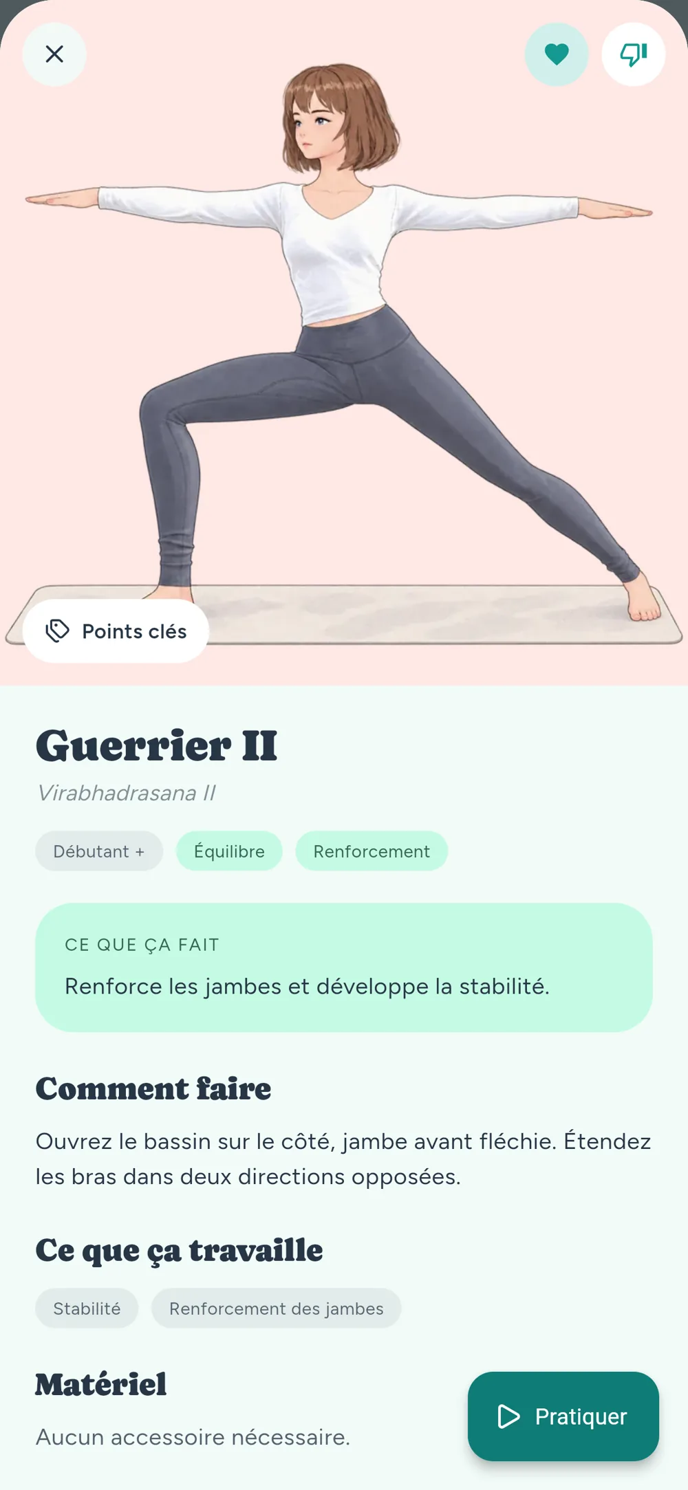 La fiche d'une posture : son illustration, ses bienfaits et ses étapes